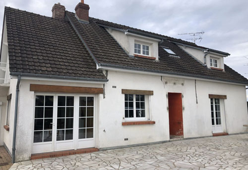 Ravalement structuré avant