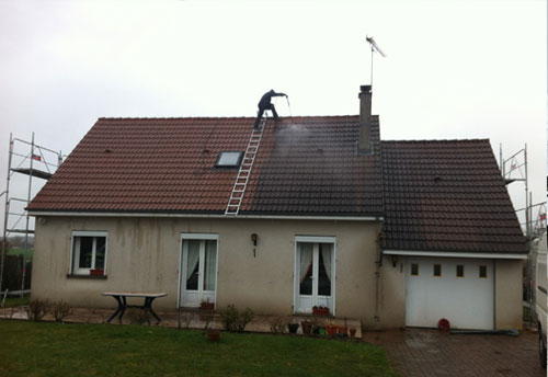 Ravalement velouté avant